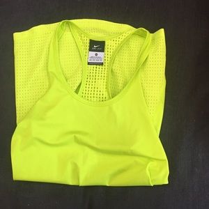 Nike mesh back tank and nike mesh crop bundle