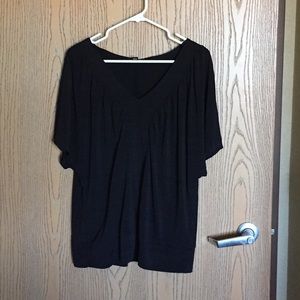 Black business casual top