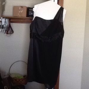 Black cocktail dress