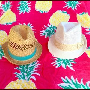 2 X Fedora Hats