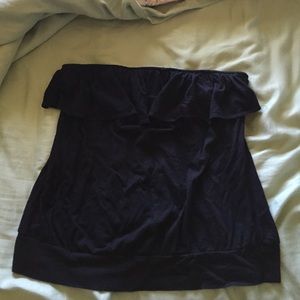 Black tube top
