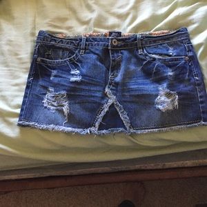 Jean skirt