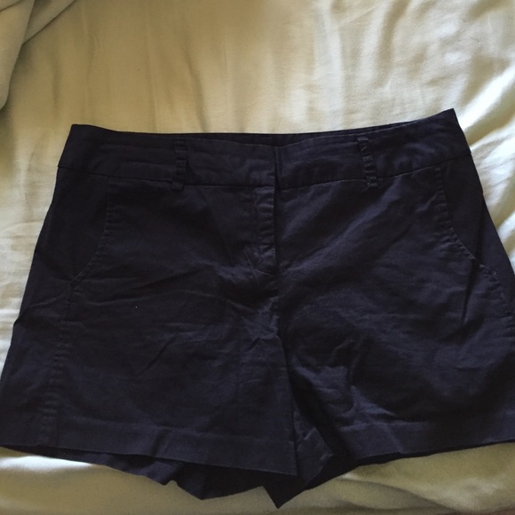 Black cotton shorts