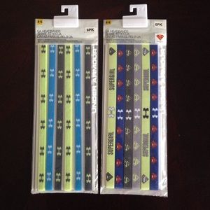 Under Armour Headbands. 2 pks of 6. New!!!