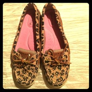 ANGELFISH TAN LEO SUEDE SPERRY top-sider