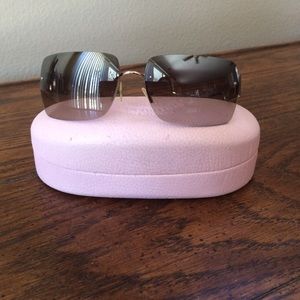 Juicy Couture sunglasses and case