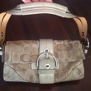 Authentic small coach purse more pics