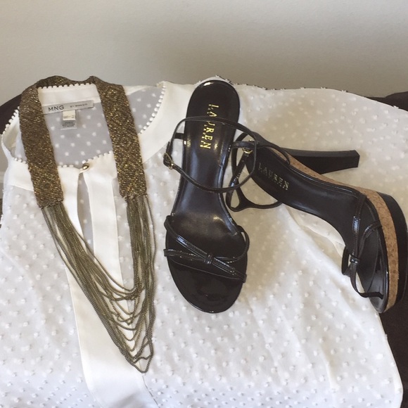 💥CLEARANCE💥 RALPH LAUREN platform sandals