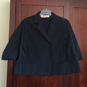 Marni drape cut blazer
