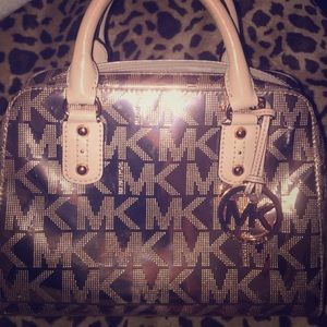 Michael Kors Rose Gold Handbag