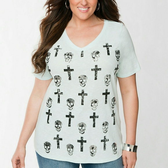 Blue lane Bryant shirt