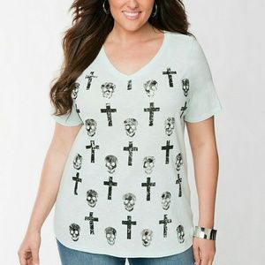 Blue lane Bryant shirt