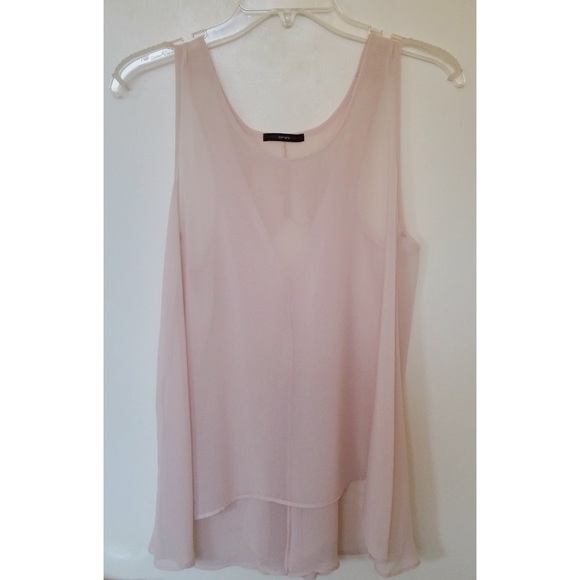 Blush Flowy Tank Top