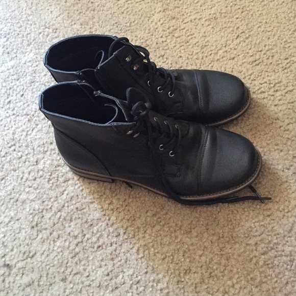 Black boots