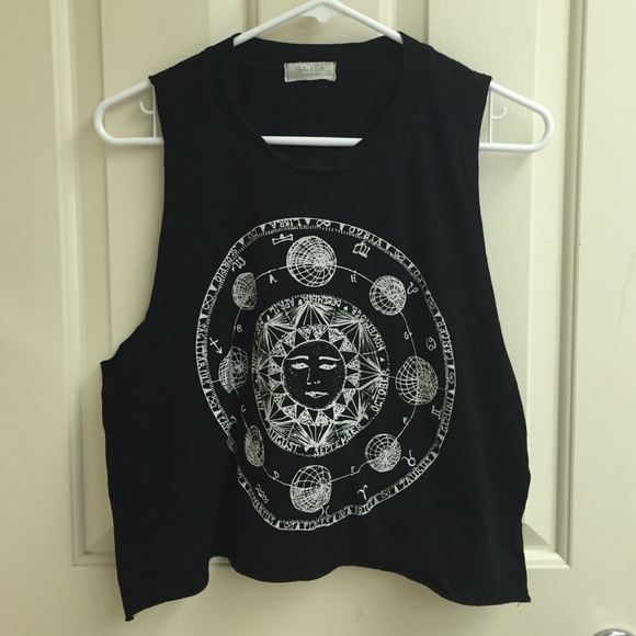 RARE Brandy Melville astrological signs tee