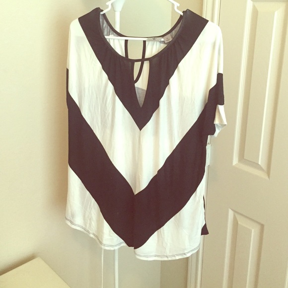 Black and White Shirt