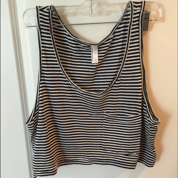 American apparel crop top