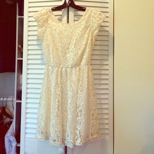 White Lacey dress