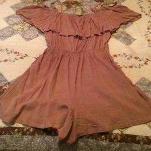 Fun, brown romper