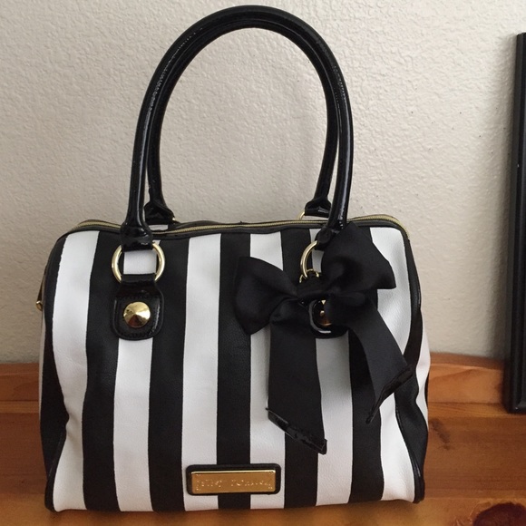 Betsey Johnson Striped Purse