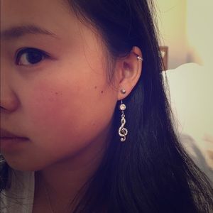 NEW Mono Earring or Belly Button Ring