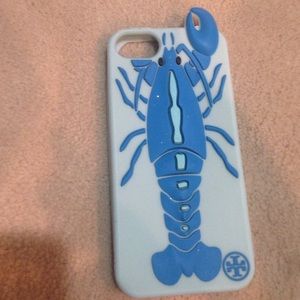 Tory burch light blue iPhone 5 case
