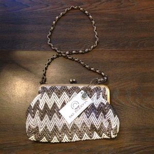 SALE! NWT Big Buddha gunmetal handbag