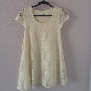 White kimchi blue dress