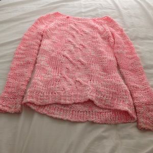 Aeropostale pink knitted sweater