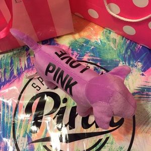 TRADED "Love - PINK" VS Dog (velour)