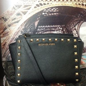 Michael Kors cross body  studded Selma