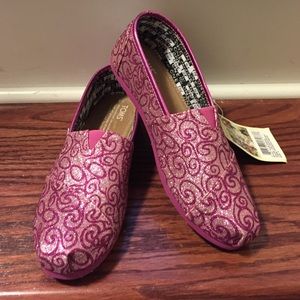 ‼️Sold‼️Super cute glitter Toms