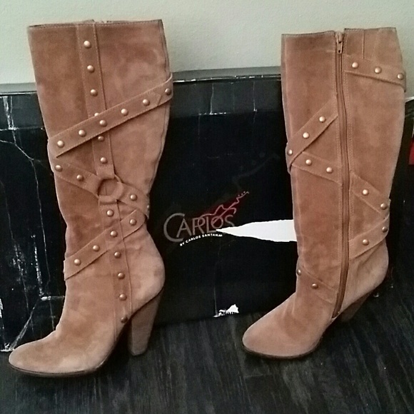 Suede Tan boots