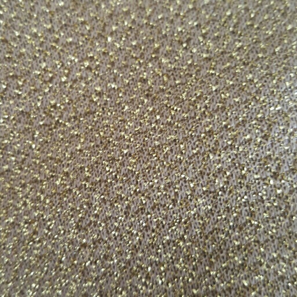 Gold Metallic Mini Dress - Picture 3 of 3