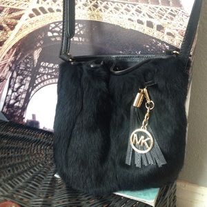 Angora fur Michael Kors cross body