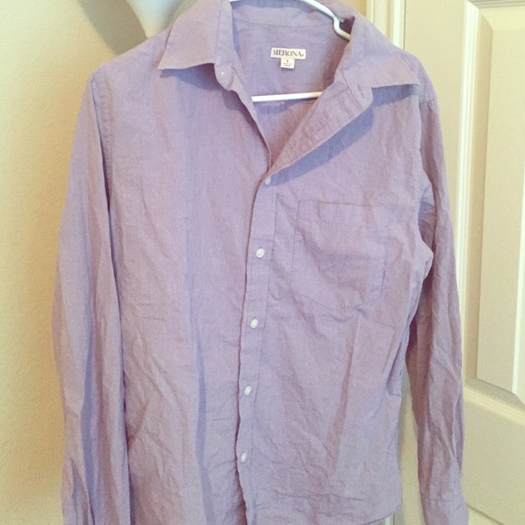 Purple Guys Button Up