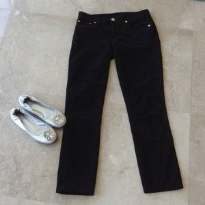 Tory Burch Black Corduroy pants
