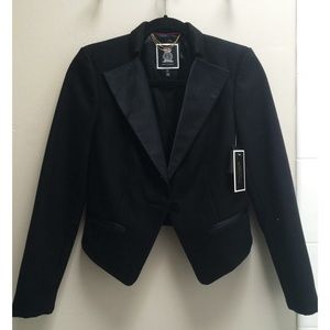 Juicy Couture Wool Tuxedo Blazer