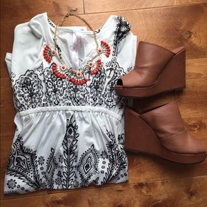 Lightweight white dress