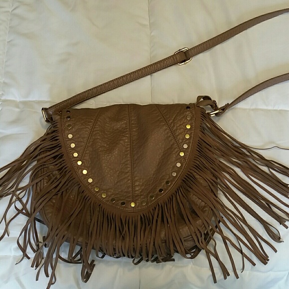 💓Tan Fringe Purse💓