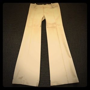 Frankie B. Cream pants size 4.