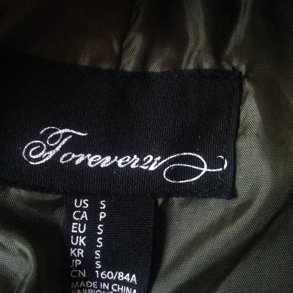 Forever 21 Hooded Jacket - Picture 2 of 2