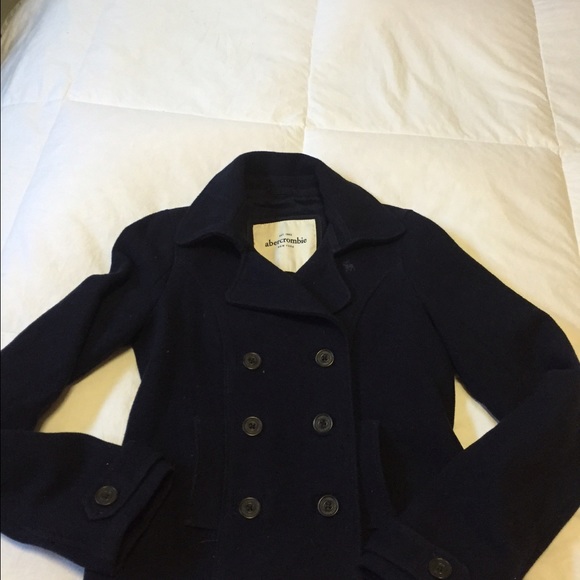 Abercrombie wool peacoat