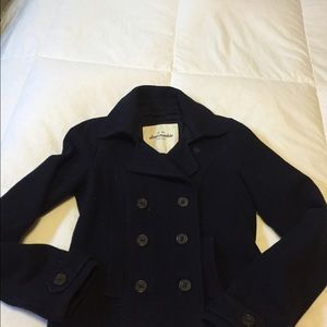 Abercrombie wool peacoat