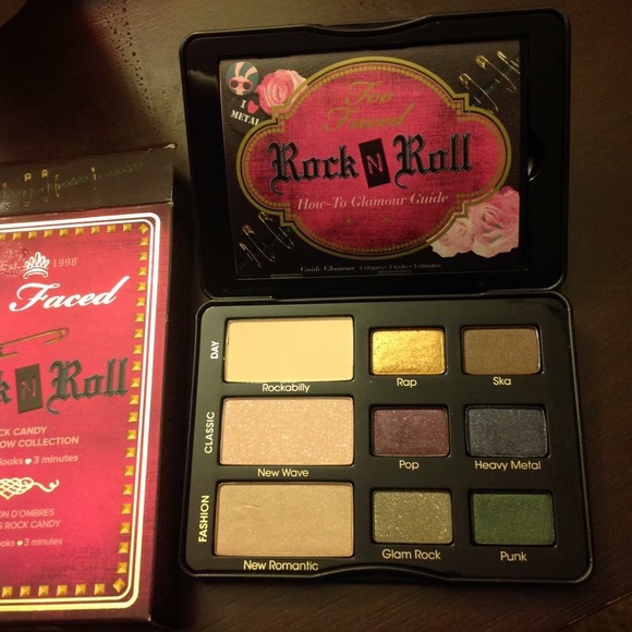 BNIB Too faced rock & roll palette