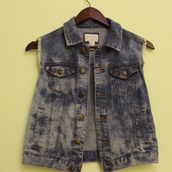 Denim vest