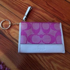 Authentic coach coin purse