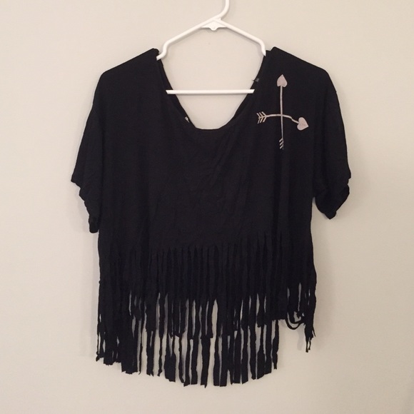 Fringe t shirt **WILL GLADLY TAKE OFFERS**
