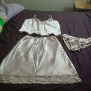 Slip camisole and panties