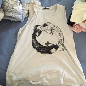 Brandy Melville coy fish tank top